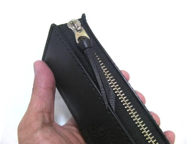 栃木レザー 本革 ペンケース 筆箱 大容量 定規入る 黒 日本製