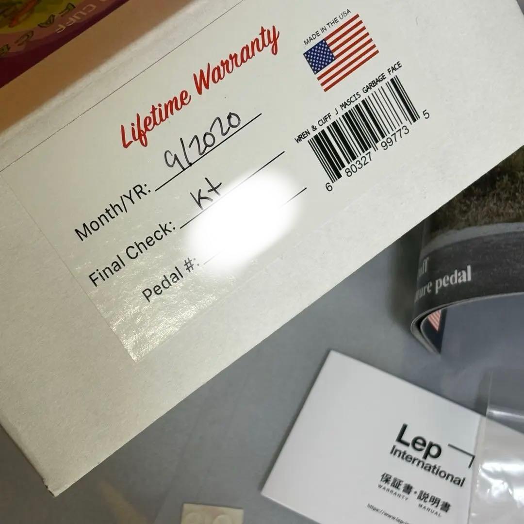 ギター wren and cuff garbage face j mascis FUZZ