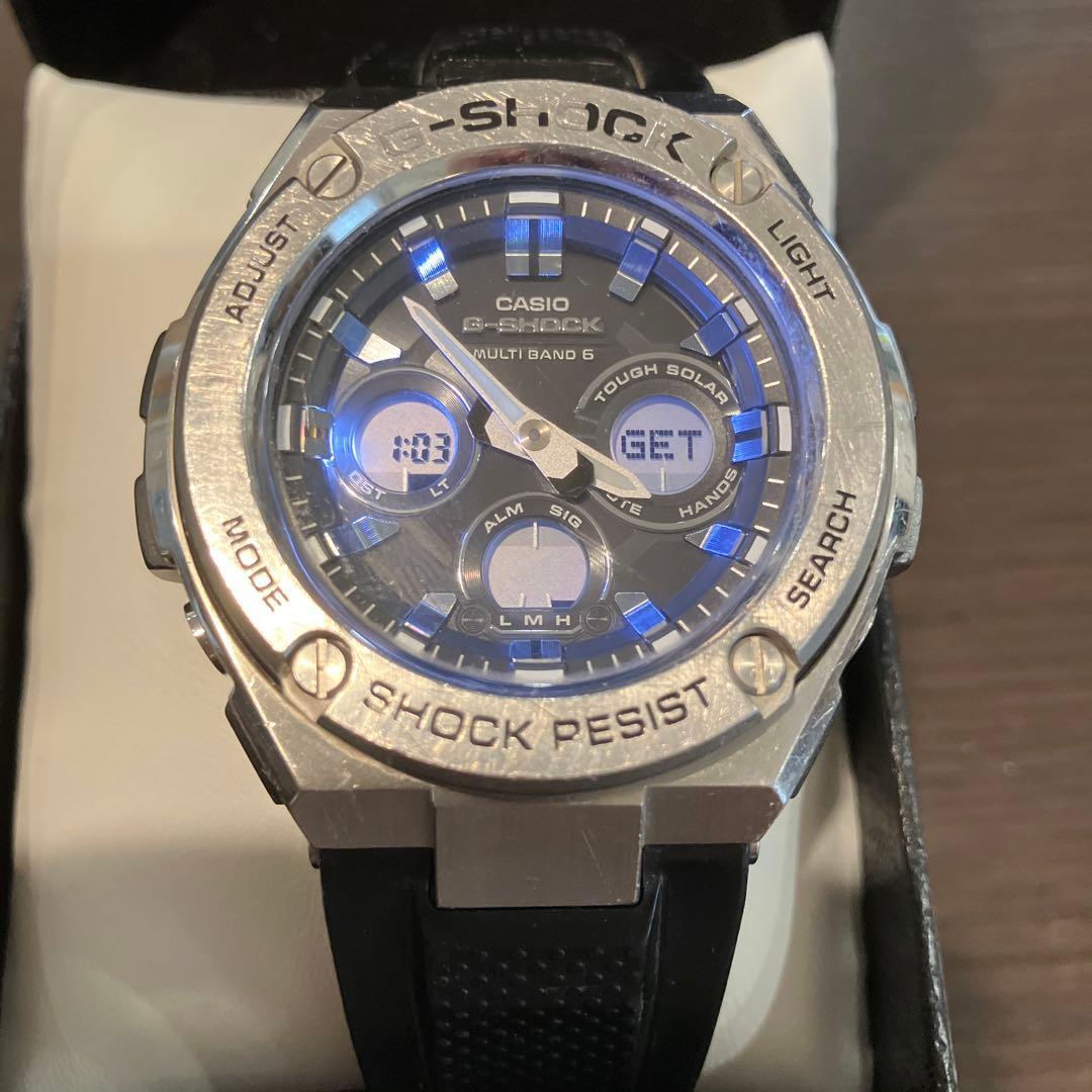 G-SHOCK ソーラー充電 ラバーベルト　GST-W310 CASIO
