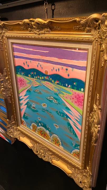 【アクリル画】商品名　「命の響」限定品　新品未使用品　10号