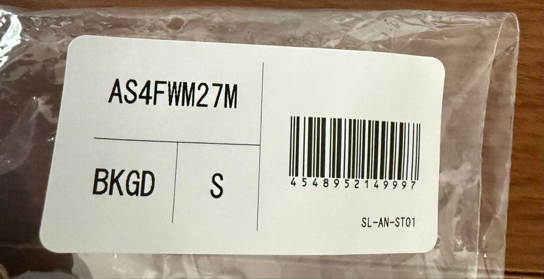 arena　競泳用水着(競パン)　AS4FWM27M BKGD　Sサイズ