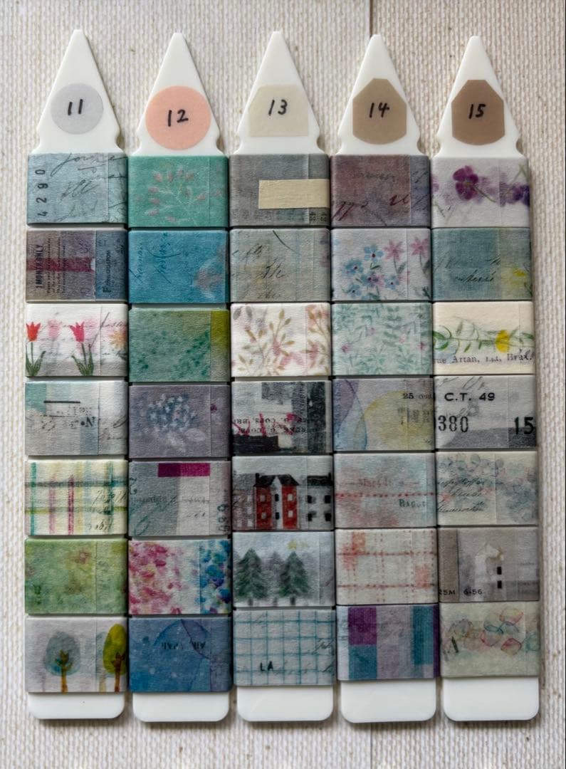 ヨハク　マステ281種各約50cm クリアマステ27種各6片　お裾分け切り売り