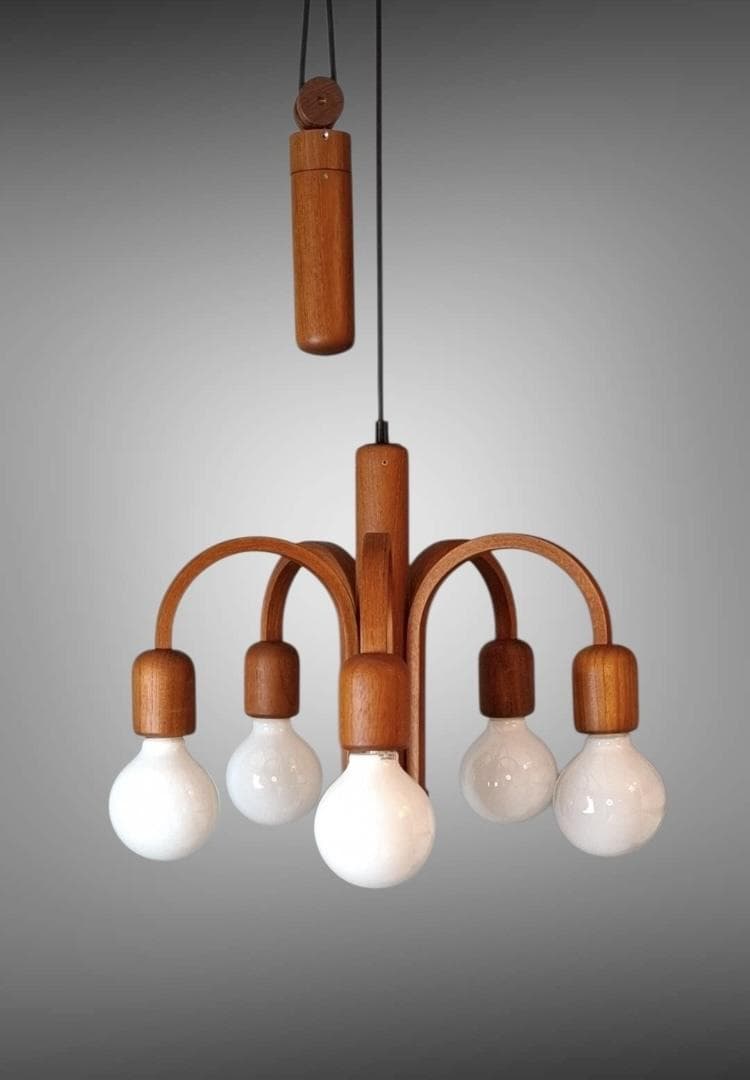 ★希少昇降式 極上品 Domus Candela 70年代 ドムス シャンデリア