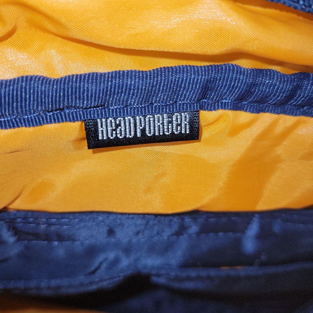 HEAD PORTER　ヘッドポーター　スクールバッグ　タンカーネイビー