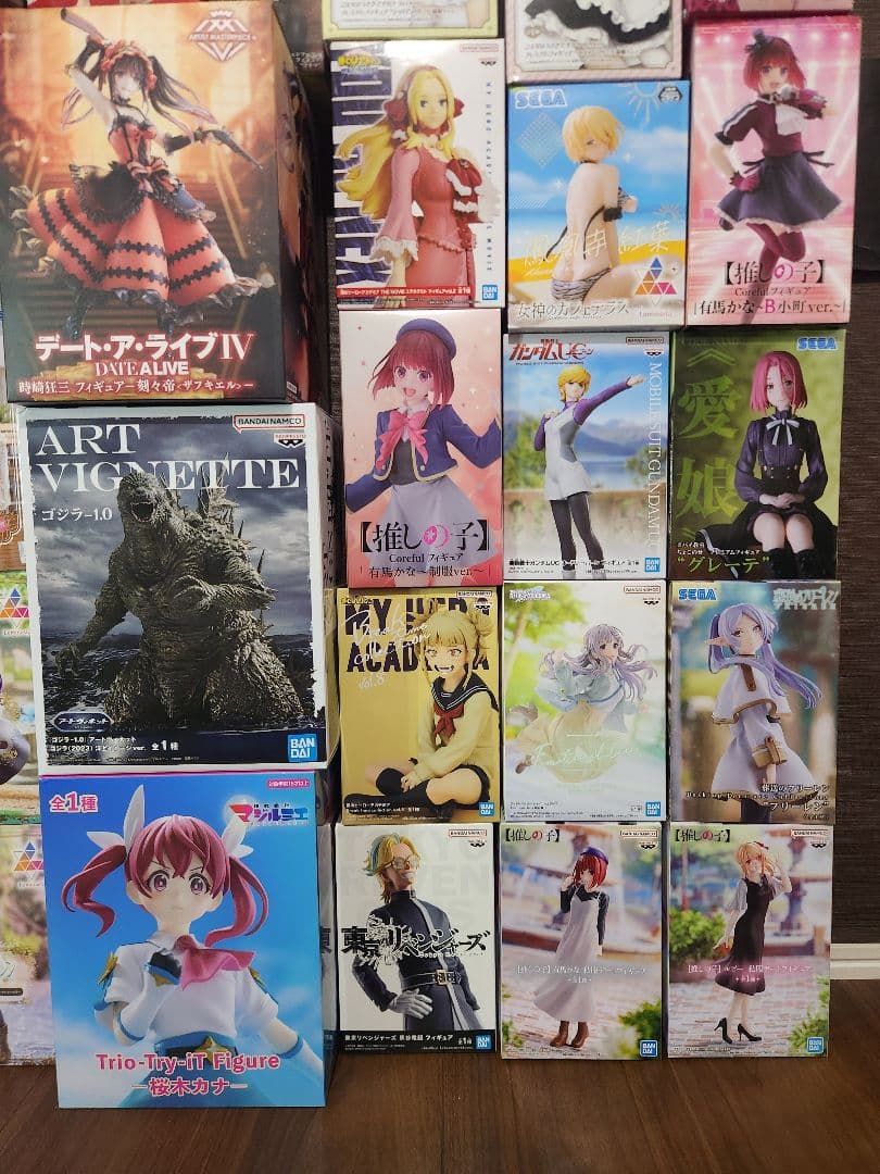 未開封フィギュア48個美少女系コミック系 ドラゴンボール ジークアク ホロライブ
