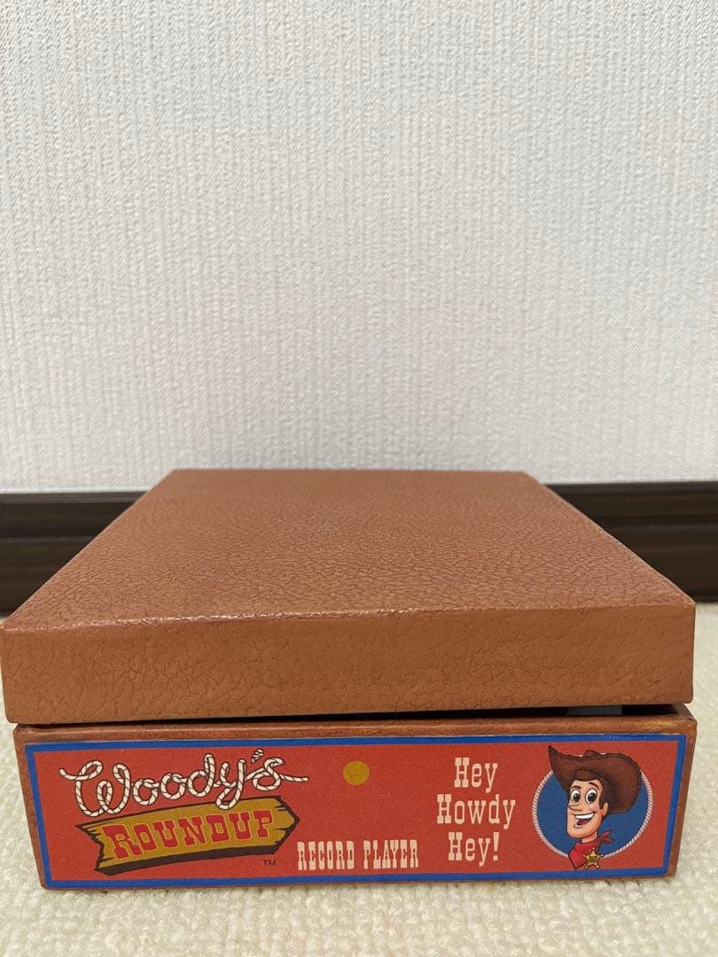 激レア　箱付き　トイストーリー　ラウンドアップ　レプリカ　レコードプレイヤー