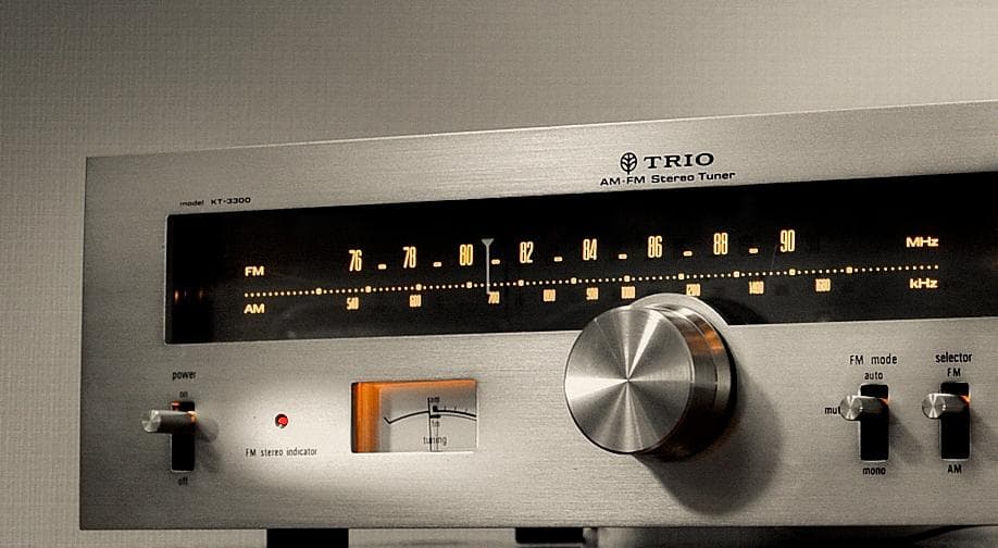 【来年度4月の福岡分移転のため処分価格】TRIO KT-3300 チューナー ♪