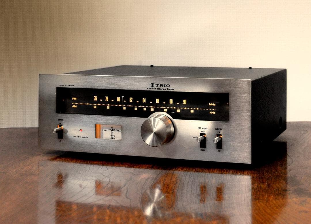 【来年度4月の福岡分移転のため処分価格】TRIO KT-3300 チューナー ♪