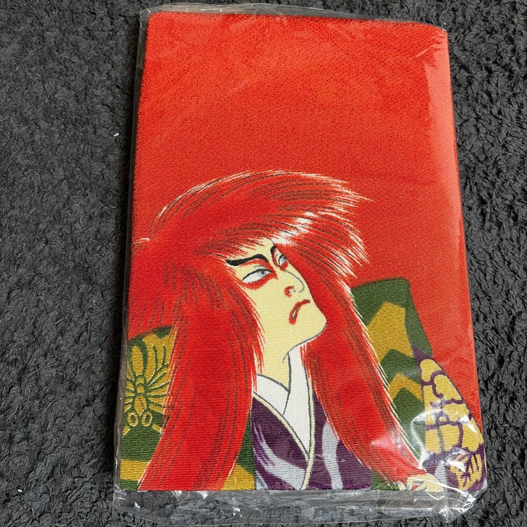 日本のキャラクターイラスト 2枚セット　歌舞伎