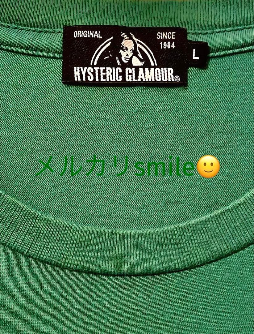 L❤️HYSTERIC GLAMOUR❤️半袖 Tシャツ ヒステリックグラマー緑