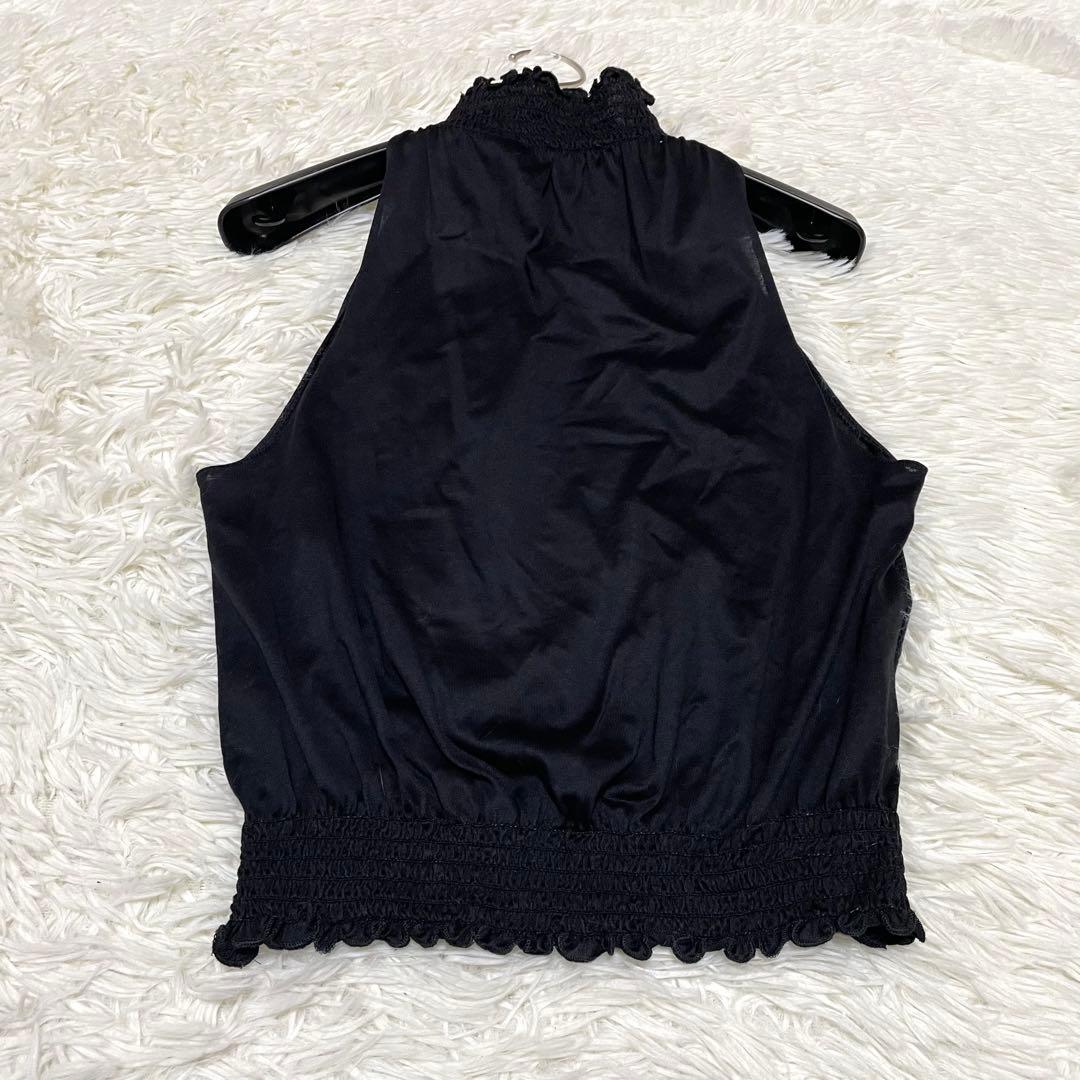 miumiu archive ホルターネック プルオーバー ギャザー タンク