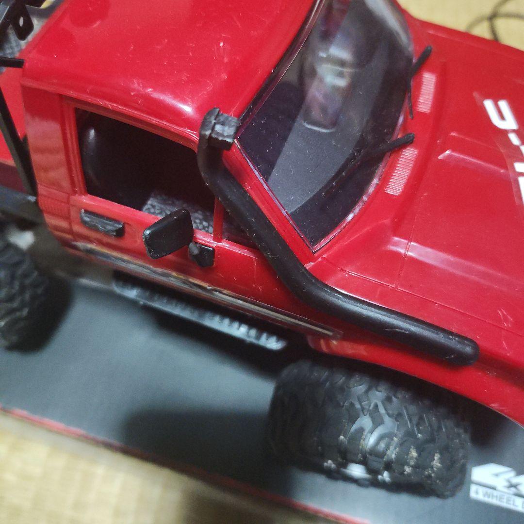 WPL C-14 レッドオフロードRCカー 4WDメタル化！