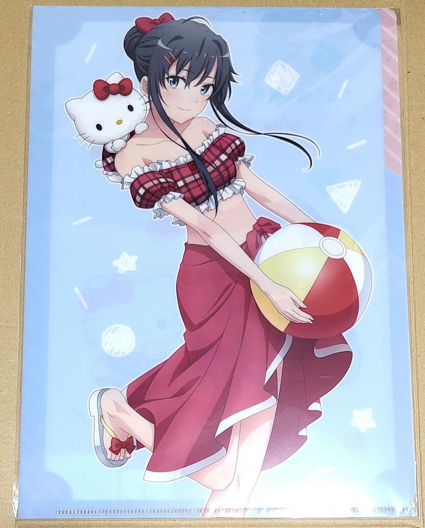 俺ガイル　雪ノ下雪乃　由比ヶ浜結衣　一色いろは　サンリオ　限定　クリアファイル