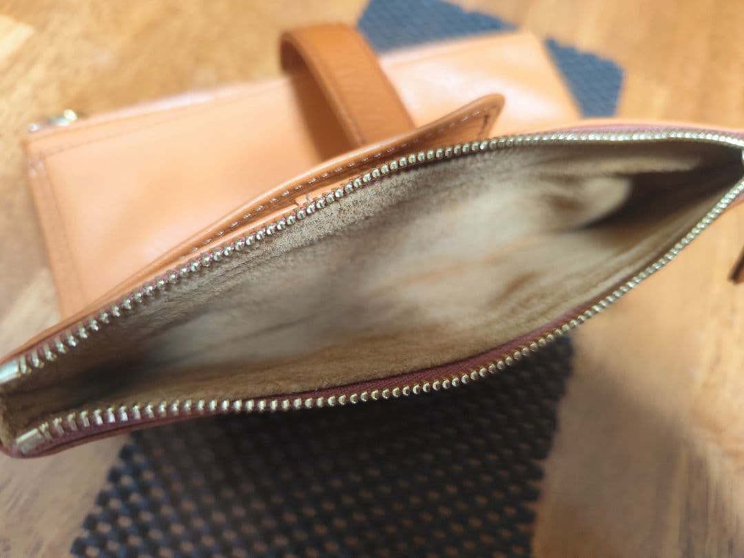 【お値下げ中】Cカンパニー　ルポプリモペンケース　ウイスキー