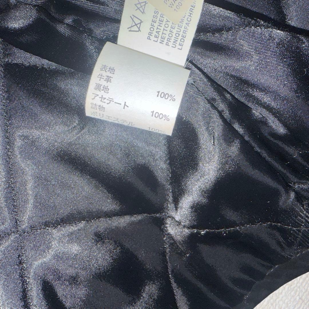 【希少】OLD GAP シングルライダースジャケット 本革 M 美品