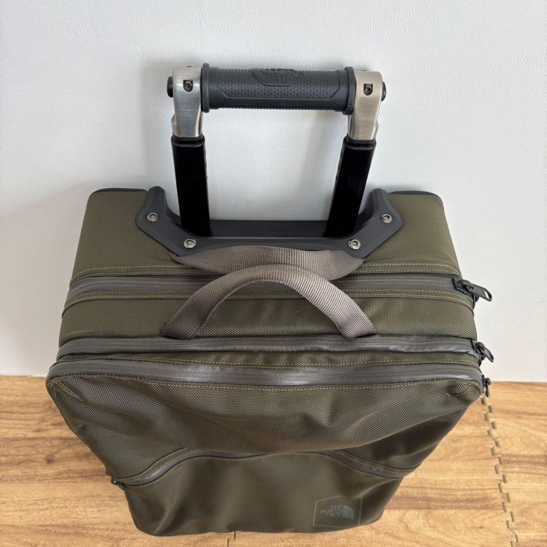 美品　ノースフェイス　シャトルローラー　キャリーバッグ　2輪　機内持込 ハンドル