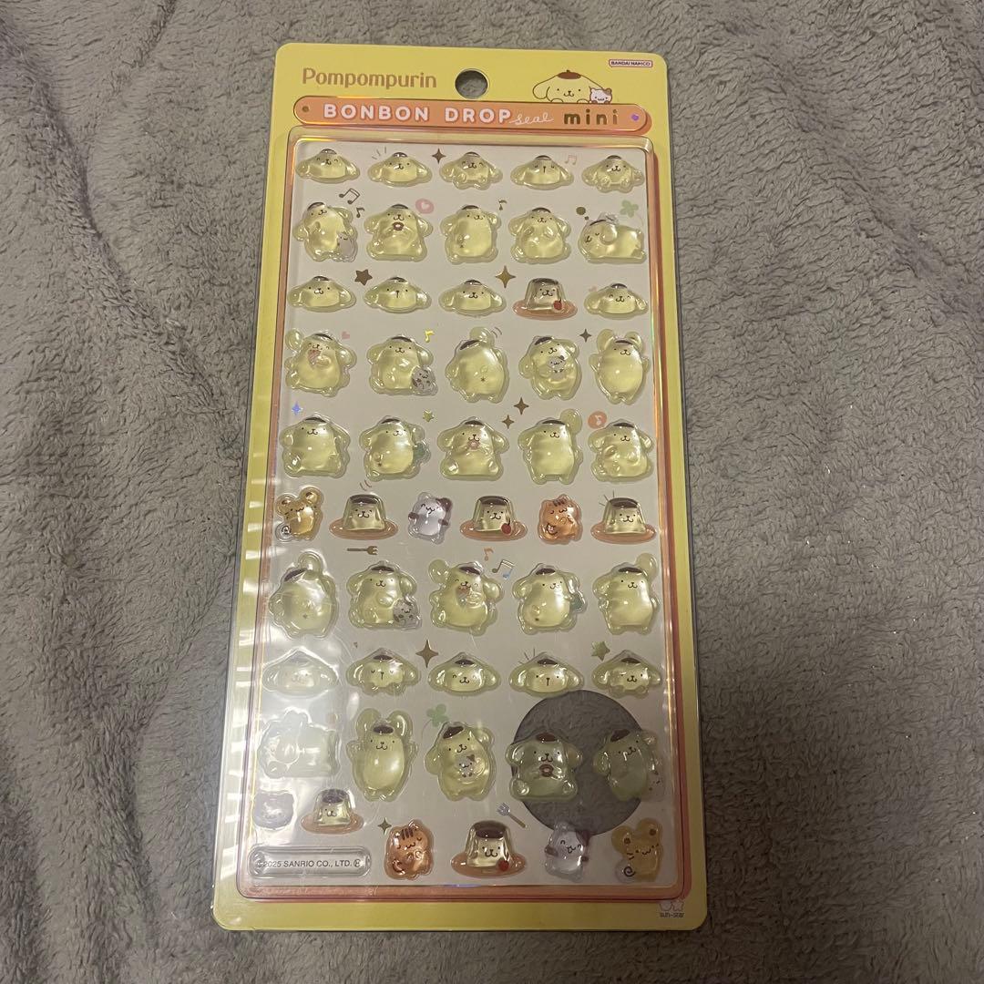 【国内正規品】　ボンボンドロップシール　ミニ　サンリオ　8種セット