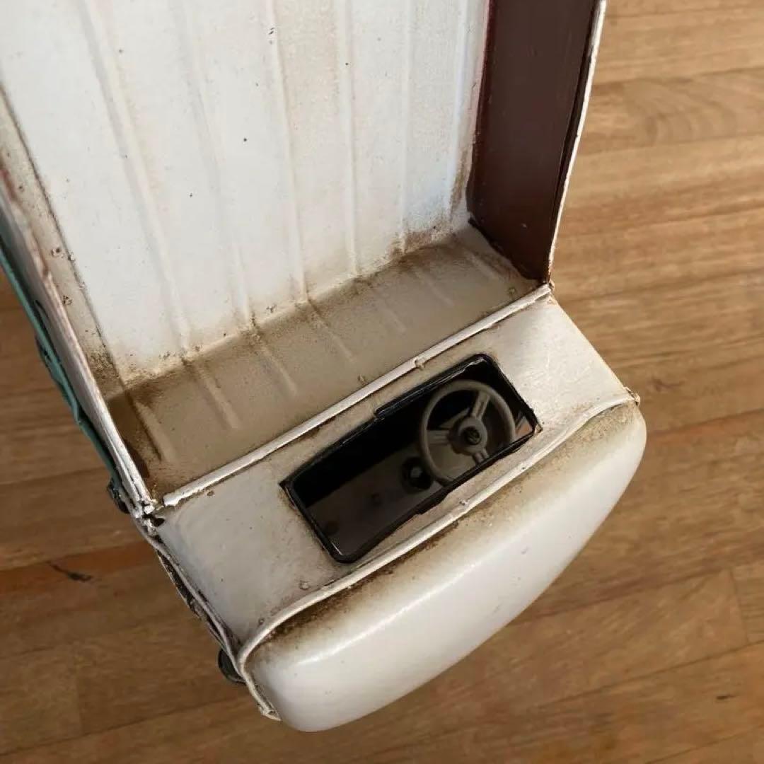 ワーゲンバス風 ブリキ製 ミニカー インテリア雑貨　①