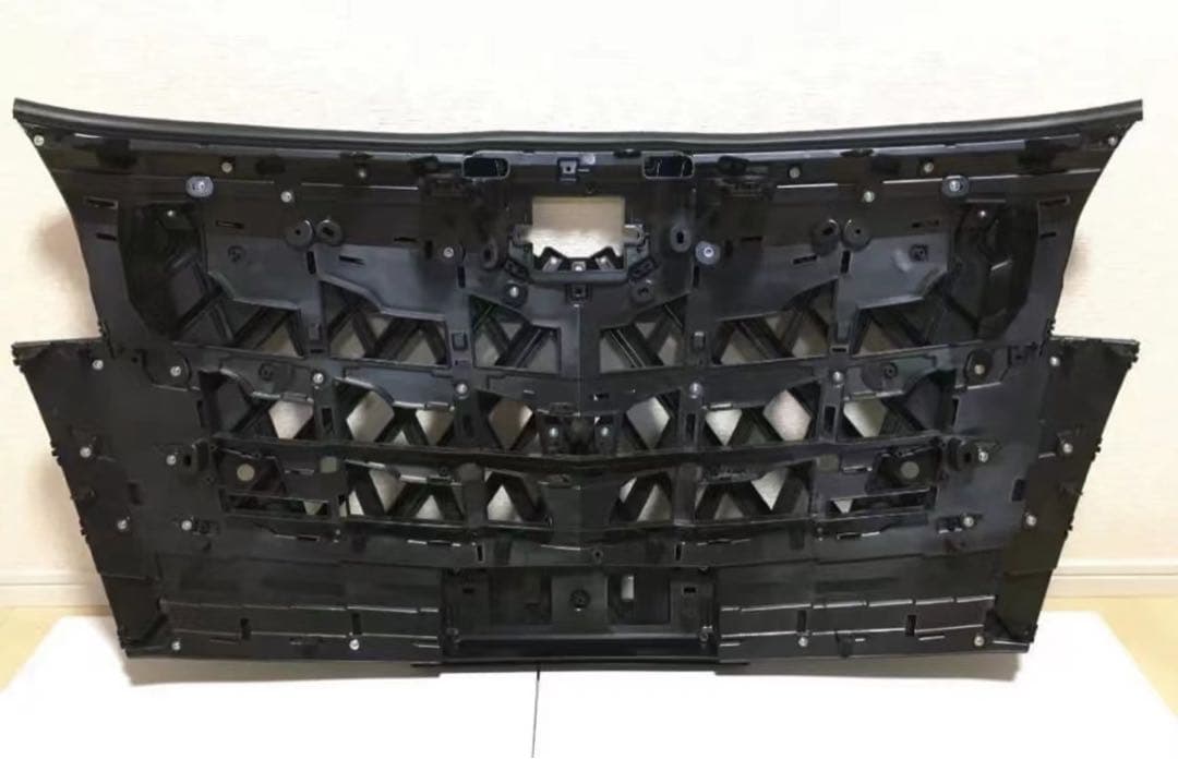 新品30系 アルファード 後期 SC用グリル WALD風デザイン　ガンメタ塗装