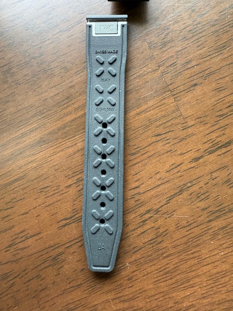 美品　IWC 純正ラバーベルト　MARK XX
