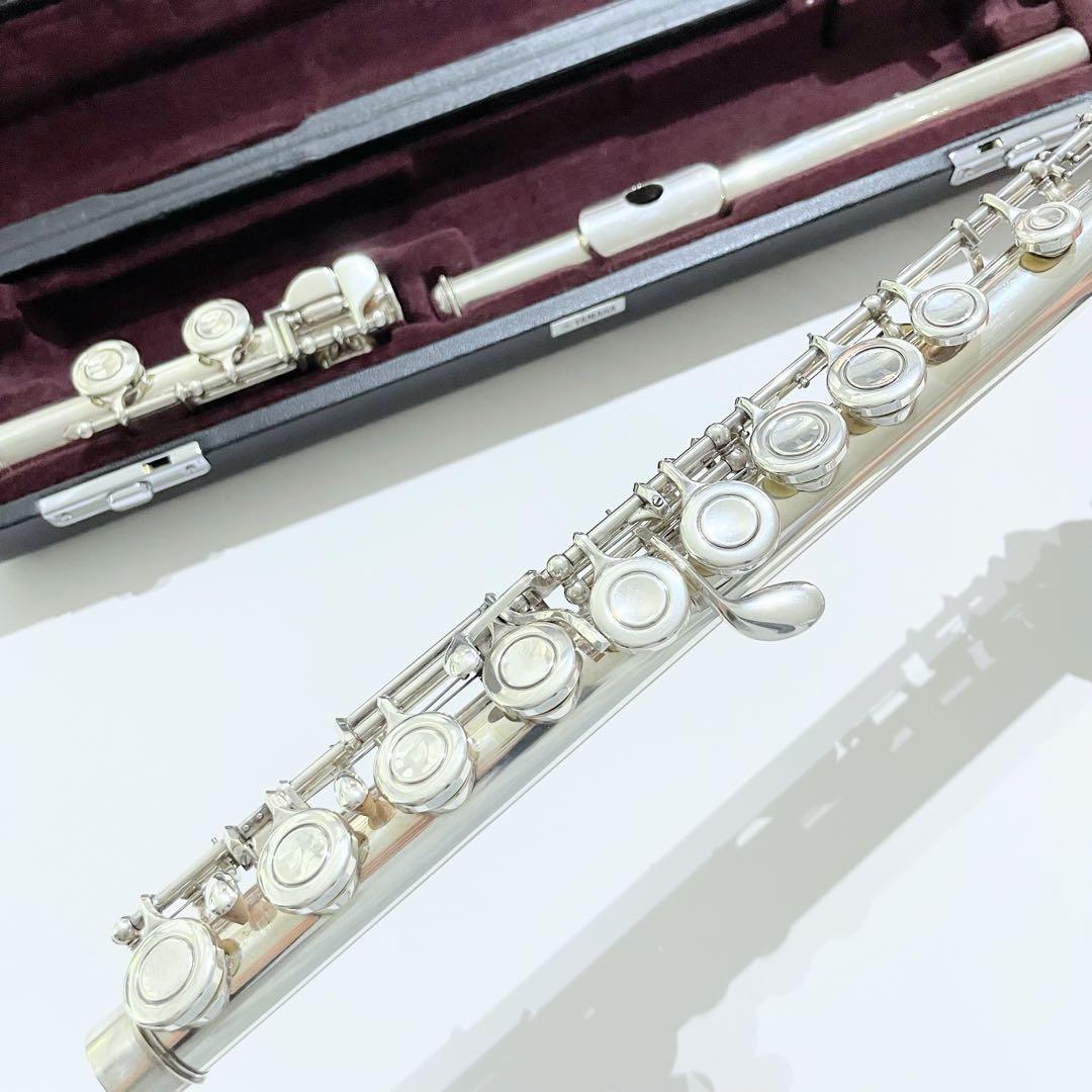 YAMAHA ヤマハ YFL-411 フルート 日本製 Eメカ付 シルバー925