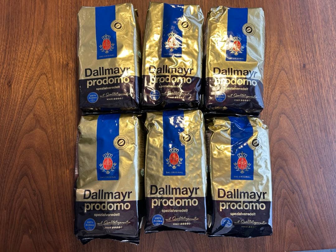 Dallmayr プロドモ コーヒー 豆500g×6袋