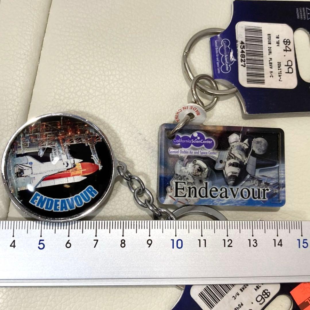 スペースシャトル エンデバー等のピンバッジ＆キーホルダーなど 10点まとめ売り