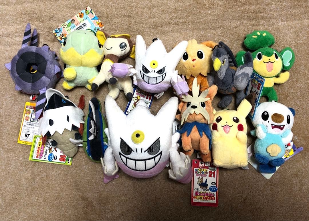 rohizzzz 　MYポケモンコレクション　ぬいぐるみ