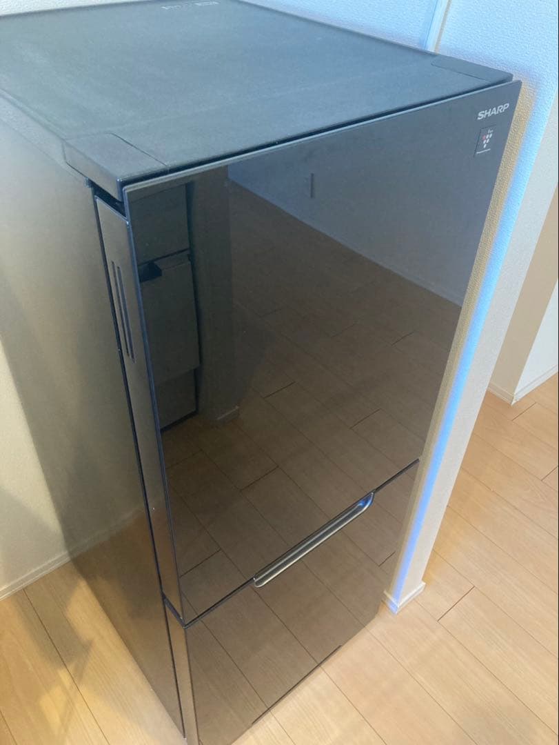 SHARP 冷蔵庫 SJ-GD15G-B 152L 2021年製 一人暮らし
