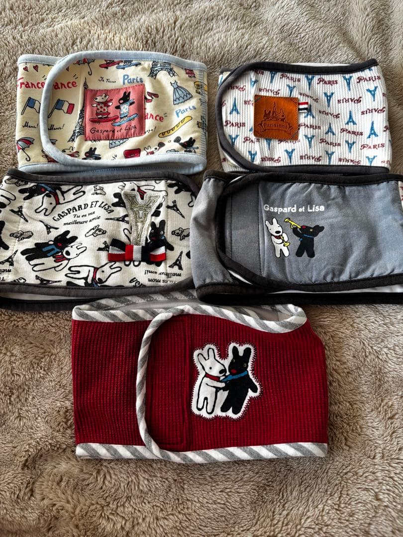 リサとガスパール　犬用　マナーベルト