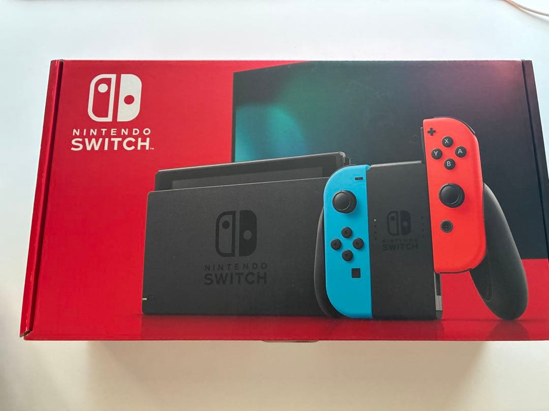 Nintendo Switch 本体 箱付き 動作品 ケース付属