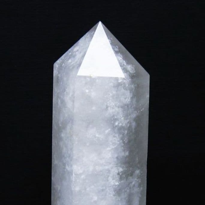 ヒマラヤ水晶　六角柱　タワー　専用台座付き！　天然石　パワーストーン