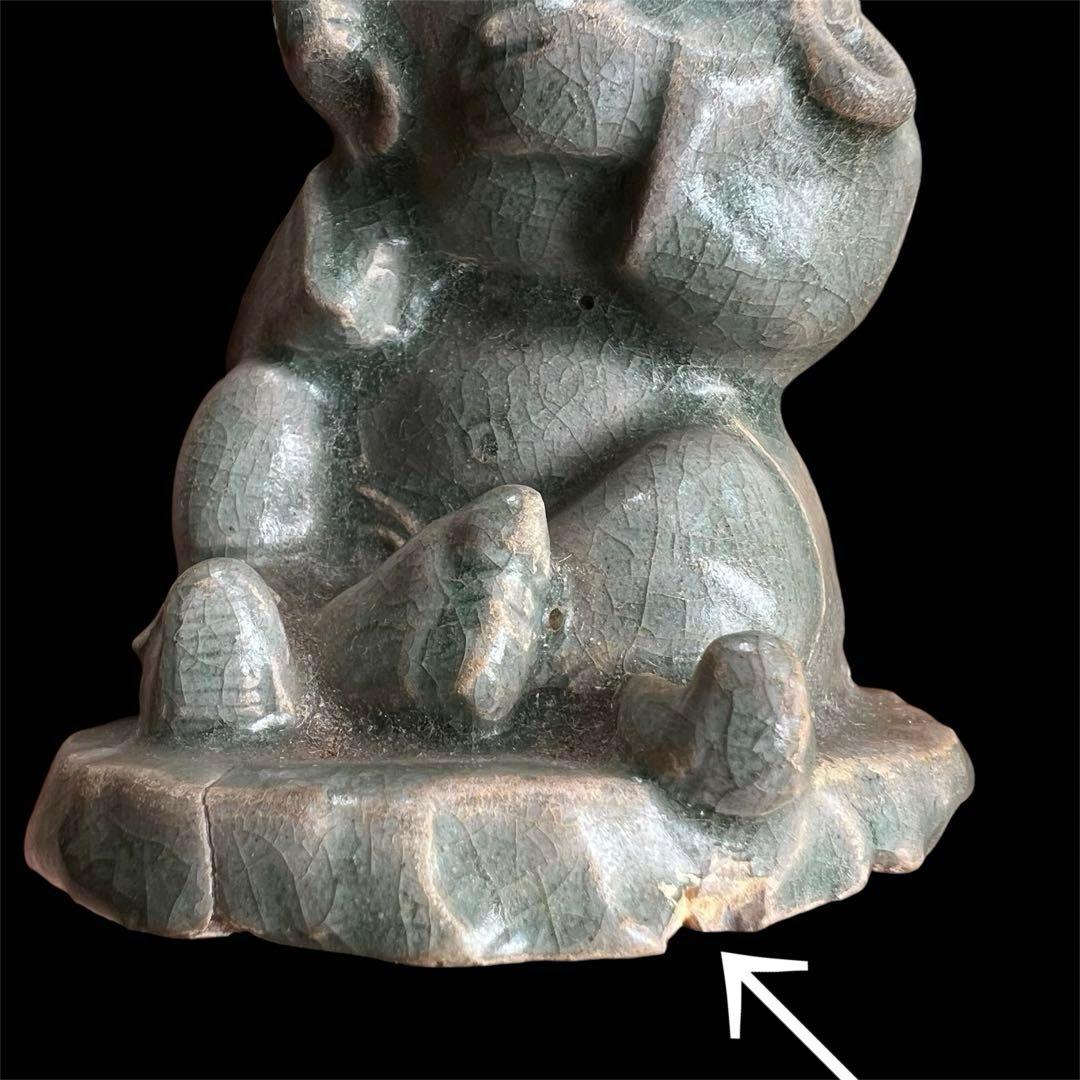 高麗青磁 香炉 珍品 置物 陶器 李朝 韓国 朝鮮 骨董品 古美術