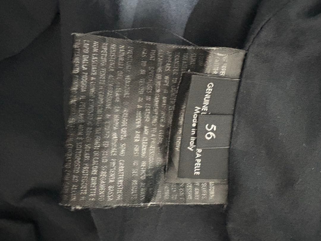 GUCCI グラデーションブルー レザージャケット　希少