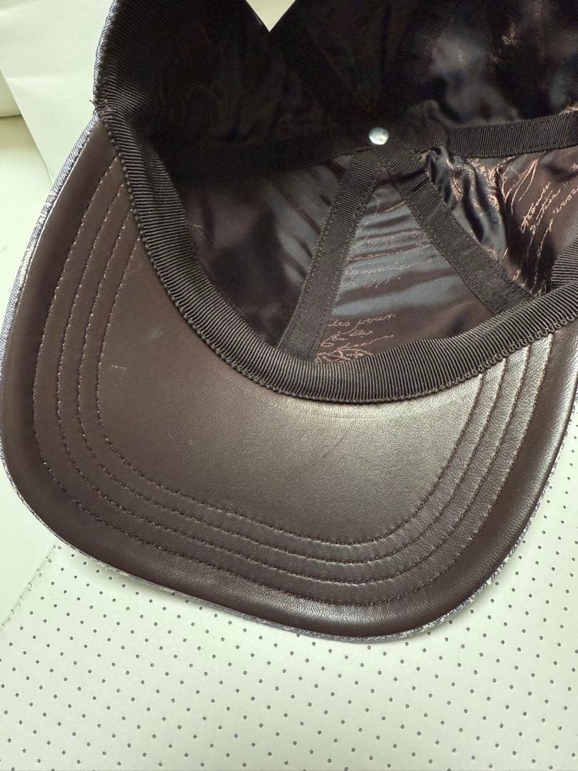 BERLUTI キャップ　シルク100% Mサイズ