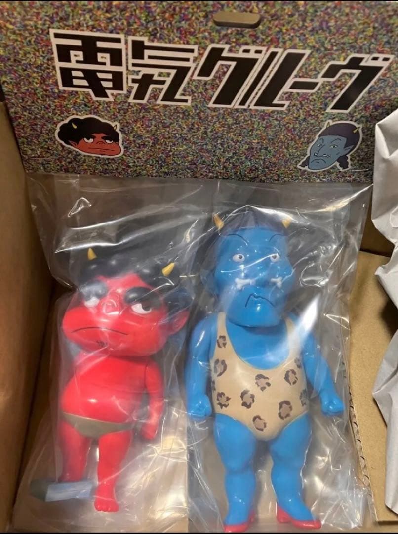 電気グルーヴ ソフビ フィギュア 石野卓球 ピエール瀧 電鬼グルーヴ 鬼日