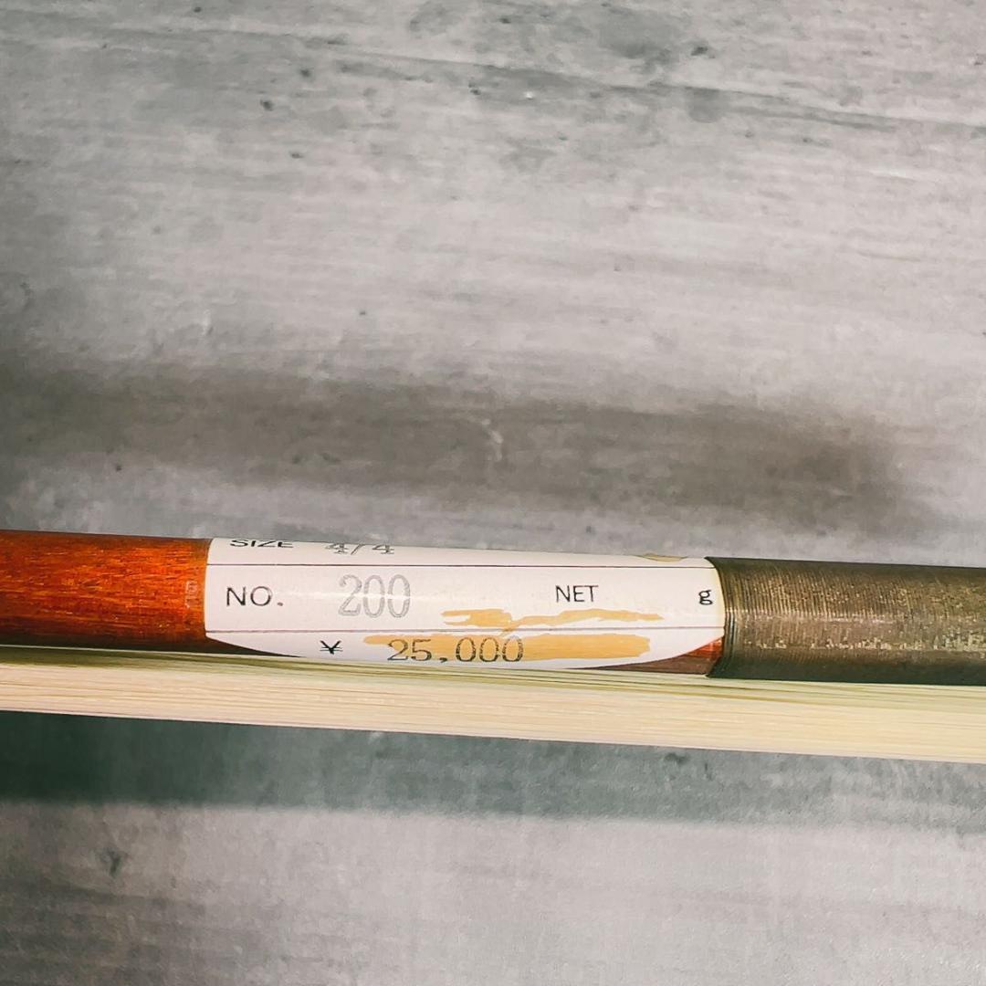 杉藤　K.SUGITO No.200 4/4サイズ バイオリン弓