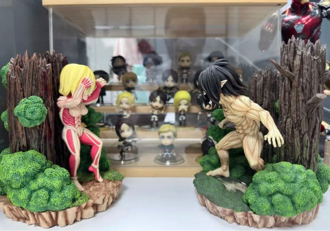 進撃の巨人 獣の巨人 鎧の巨人 ガレージキット ガレキ スタチュー⑥