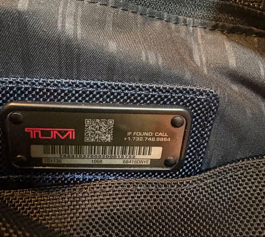 美品 TUMI トゥミ 68416DNYE トートバッグ ネイビー正規店購入