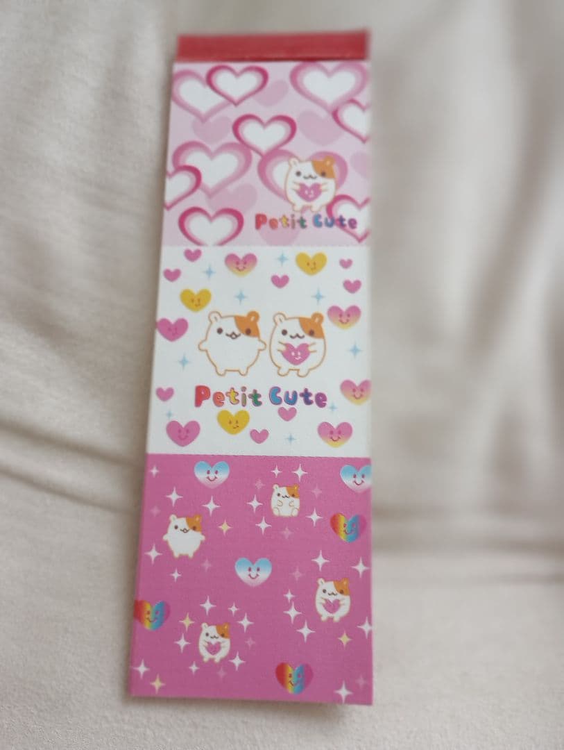 サンエックス　ハムスター　メモ帳