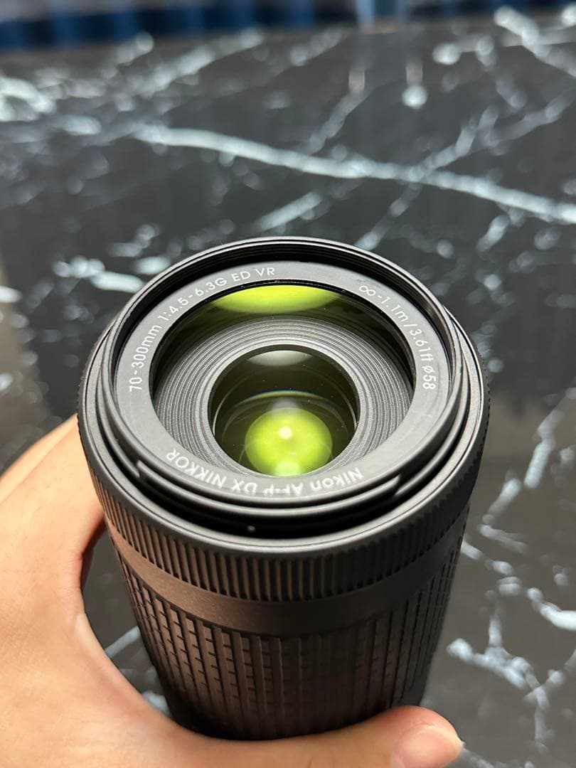 美品Nikon AF-P 70-300mm F4.5-6.3G★超望遠レンズ