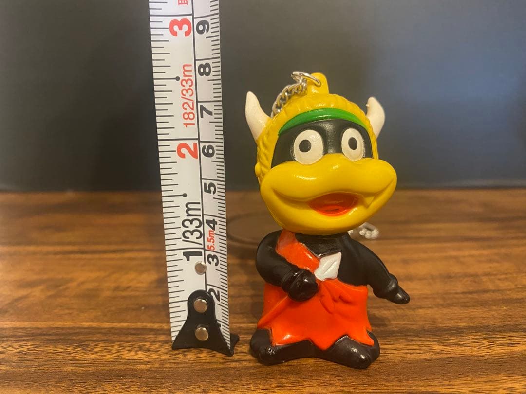 マルサン、ジャングル黒べえ激レア！小学館ソフビペンダント❣️