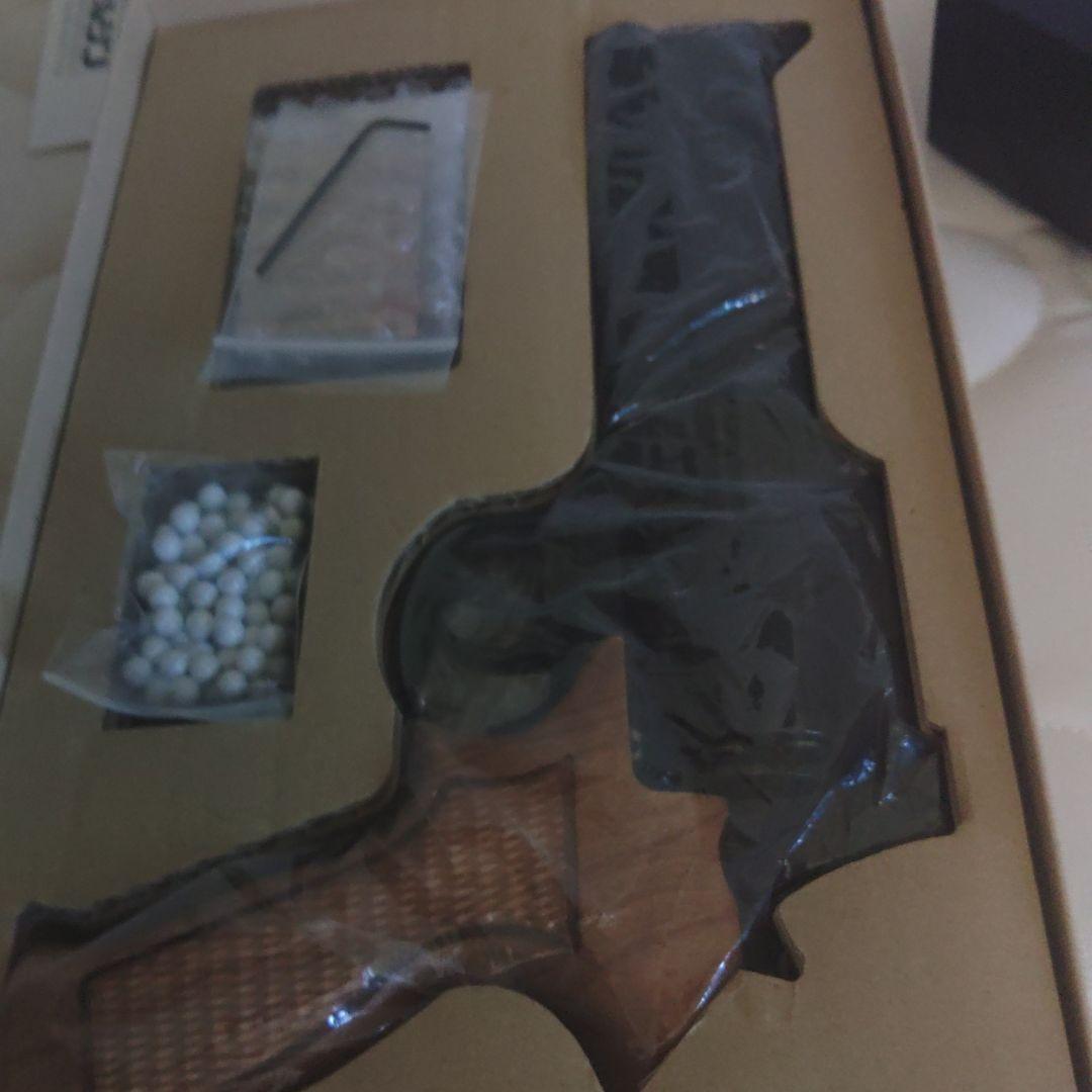 マルシン製　マテバ　ガスリボルバー　 Xカードリッジ　ブラックHW 木製