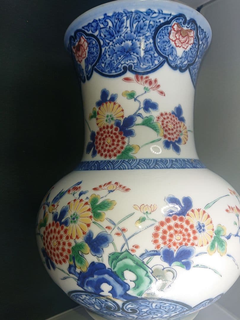 ■珍品■希少■美品■1979年女子プロレスニューワールド創立記念有田焼高級花瓶