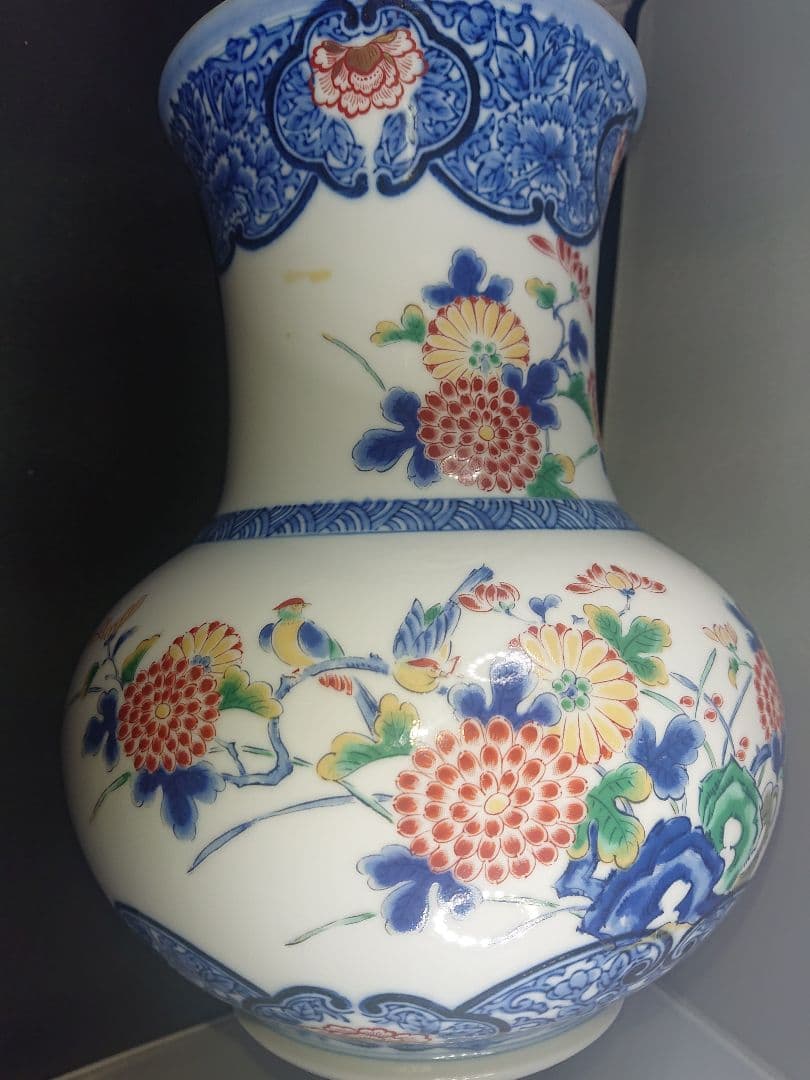 ■珍品■希少■美品■1979年女子プロレスニューワールド創立記念有田焼高級花瓶