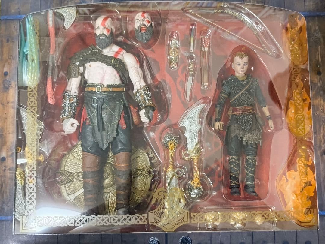 crow　ゴッド・オブ・ウォー　アクションフィギュア 2 PACK