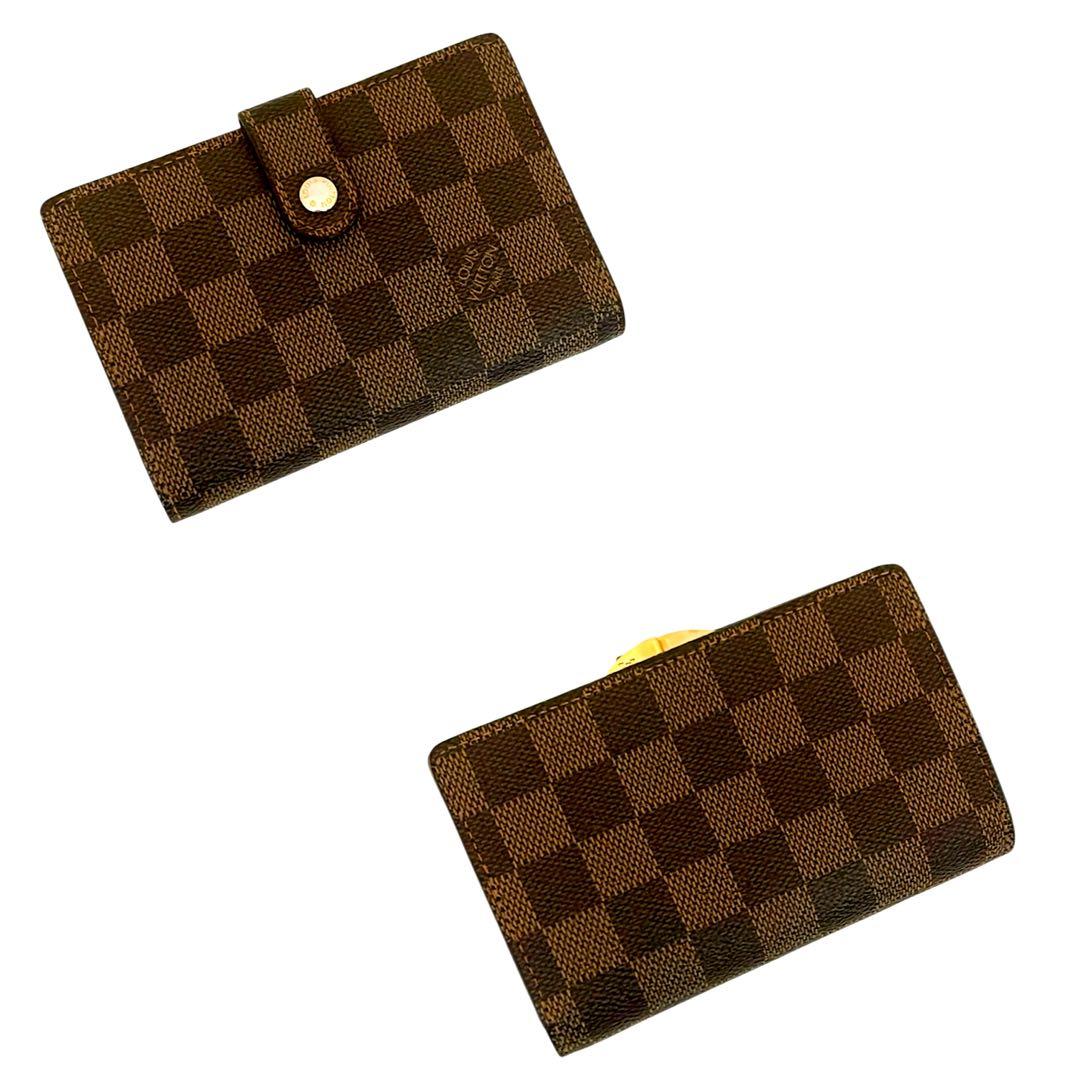 感謝セール‼️ ヴィトン ダミエ ポルトフォイユ ヴィエノワ 財布 がま口