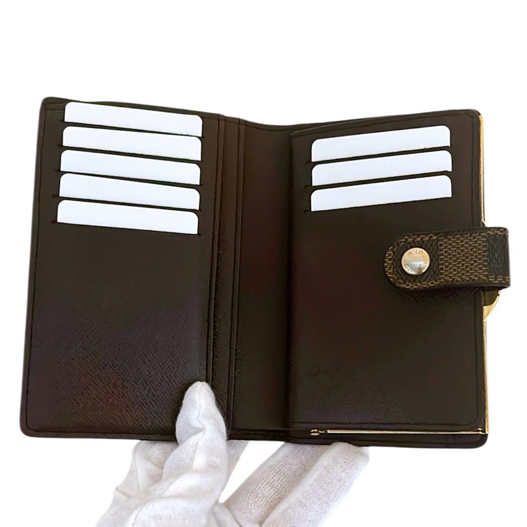 感謝セール‼️ ヴィトン ダミエ ポルトフォイユ ヴィエノワ 財布 がま口