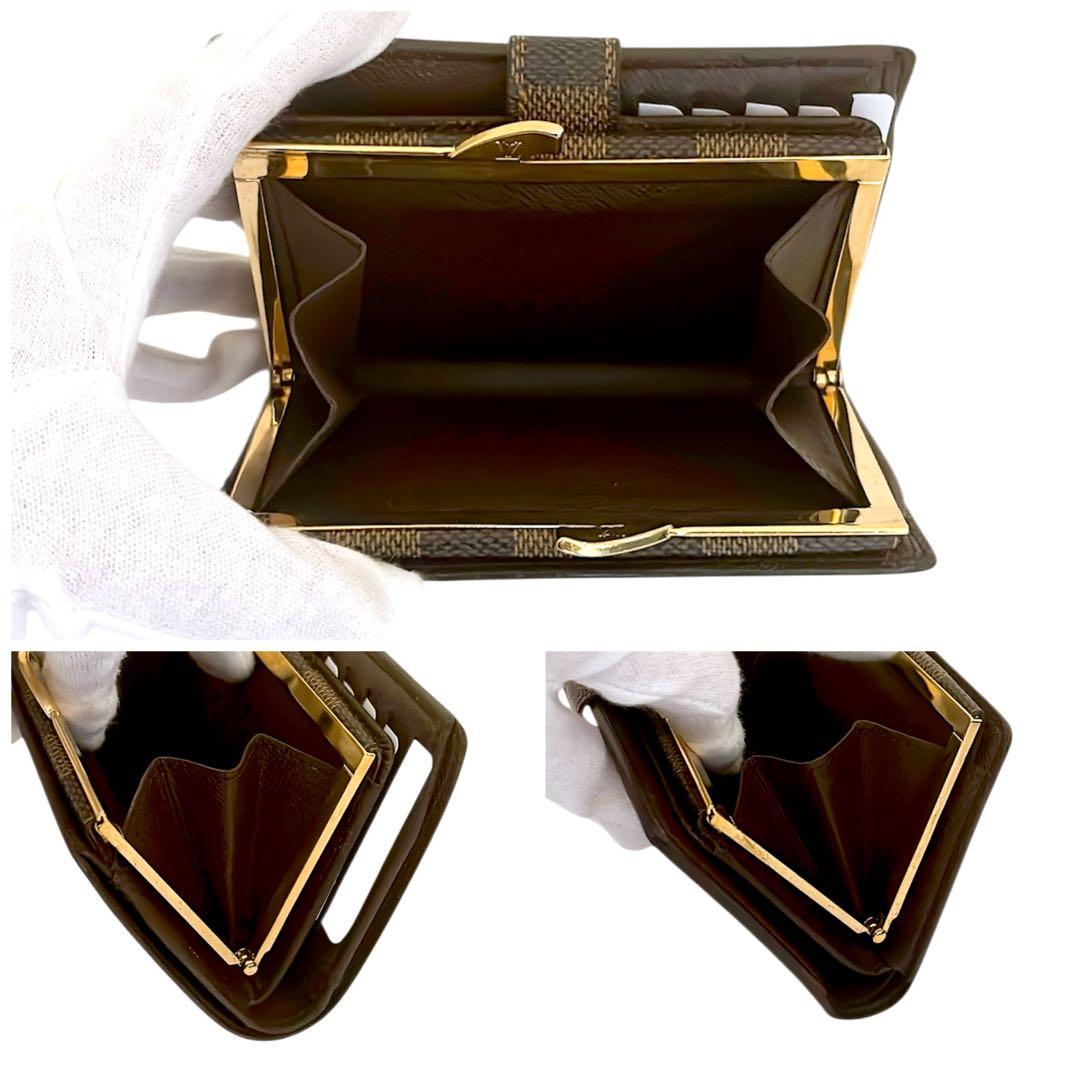 感謝セール‼️ ヴィトン ダミエ ポルトフォイユ ヴィエノワ 財布 がま口