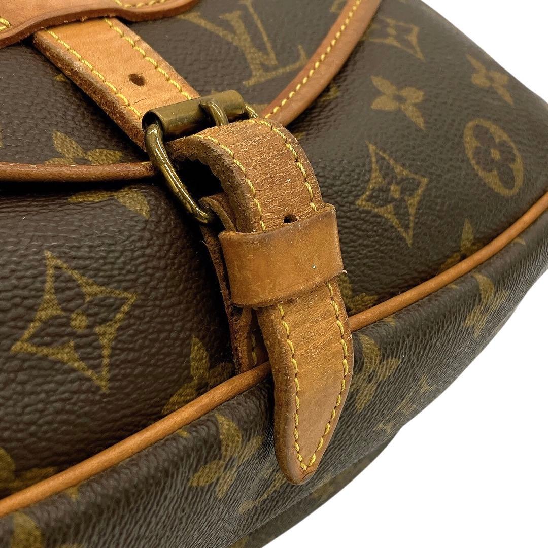 【LOUIS VUITTON】ソミュール30 モノグラム　ショルダーバッグ